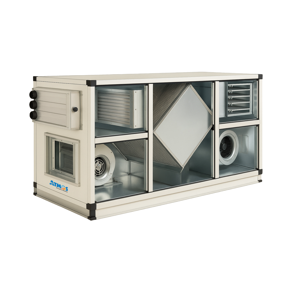 Treated Fresh Air Unit (TFA) with Plate Type Heat Exchanger (PHE)